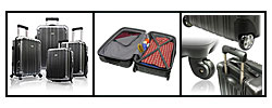 Luxembourg 4-piece Hard Shell Spinner Luggage Set