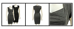 Necessary Objects Junior's Ponte 2-pocket Dress