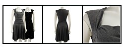 Necessary Objects Junior's A-line Jersey Dress