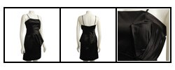 Max & Cleo Women's Vintage-inspired Satin Dress