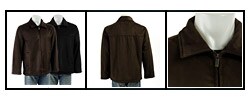 Docker's Men's Microsuede Faux Shearling Coat