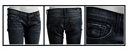 James Jeans Women's Leslie Zipper Pocket Jeans