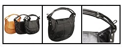 Latico Leather Front-flap Hobo Handbag