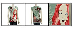 Crystal Rock Women's Collectible Redhead T-shirt