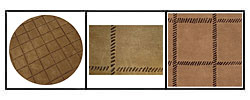 Hand-tufted Embassy Grid Rug (8' Round)