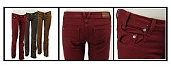 Denim of Virtue Patience 5-pocket Slim Bootcut Jeans