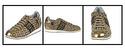 Fendi Zucchino Canvas Sneakers