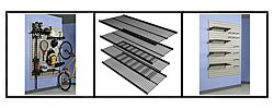 Flow Wall 24-square-foot Silver Deluxe Shelf Starter Set