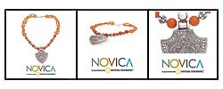 Carnelian 'Garden of Love' Necklace (India)