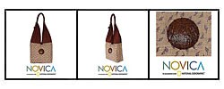 Cotton 'Breezy Afternoon' Shoulder Bag (Thailand)