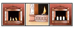 Aberdeen Domed Wall Mount Fireplace
