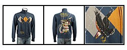 Ed Hardy Men's Death Before Dishonor Track Jacket