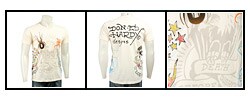Ed Hardy Men's Short-sleeve Leopard Shirt
