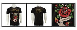Ed Hardy Men's Eagle Anchor Shirt
