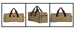 Gucci Large Jacquard Logo Travel Bag
