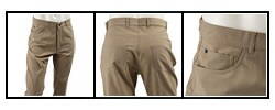 Equilibrio Men's Khaki Trousers