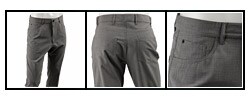 Equilibrio Men's Gray Pants