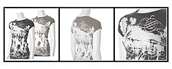 Roxy Junior's Burnout Design T-shirt