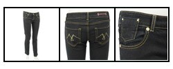 Vigoss Junior's Dark Denim Skinny Jeans
