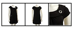 Sangria Women's Two-pocket Ponte Dress