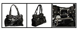 Etienne Aigner Warren II Crinkle Leather Tote
