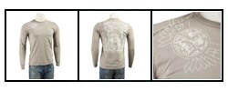 Drifter Men's Warhawk Long-sleeve Crew-neck Shirt