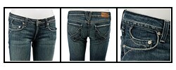 Denim of Virtue Women's 5-pocket Skinny Jeans