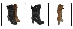 Bamboo by Journee Women's Slouchy Round Toe Boots