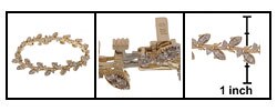 14k Gold & 3ct TW Diamond Filigree Bracelet (J, I1)
