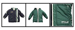 Bon Bebe Toddler Boy's Navy/ Green Racing Jacket