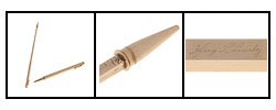 14k Yellow Gold Antique Pencil & Opening Ruler