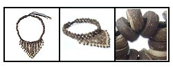 Coconut Shell 'Rhythms of the Rain' Necklace (Thailand)