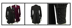Essentials by A.B.S Women's Button-front Dress