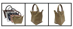 Longchamp Veau Foulonne Small Tote