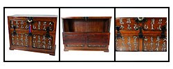 Calligraphy Blanket Chest (China)