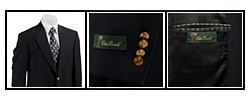 Palm Beach Men's Navy Wool Blazer