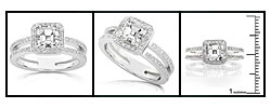 14k Gold 1 1/3ct TDW Diamond Engagement Ring (H-I, SI-I)