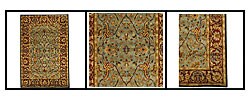 Heritage Traditional Blue/ Red Rug (6' x 9')