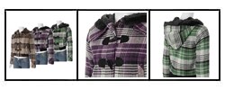 Ci Sono by Adi Junior's Plaid Wool Jacket