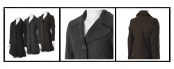 Cavalini by Adi Junior's Button-down Wool Coat