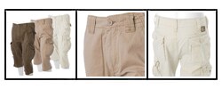 Wear First Men's Long-length Cargo Shorts