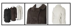Ci Sono by Adi Juniors Double-breasted Overcoat