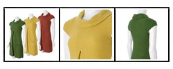 Ci Sono by Adi Junior's Roll Neck Sweater Dress