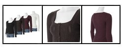 Ci Sono by Adi Junior's Cable Knit Cardigan