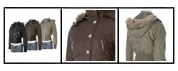 Ci Sono by Adi Quilted Embellished Hood Jacket