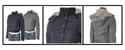 Ci Sono by Adi Quilted Embellished Hood Jacket