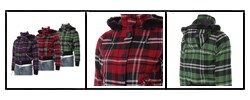 Ci Sono by Adi Juniors Plaid Hooded Jacket