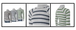 Ci Sono by Adi Junior's Striped Sweater