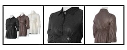 Edge Brand Junior Shimmering Four-button Top