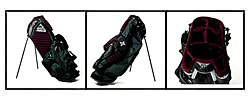 Ergonomix Convertible Deluxe Golf Stand Bag
